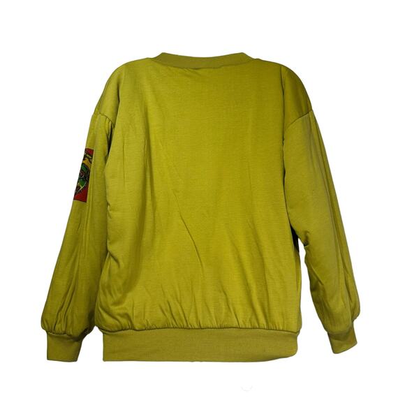 schweiz matterhorn reversible pullover puffer sweatshirt womens - Picture 4 of 11